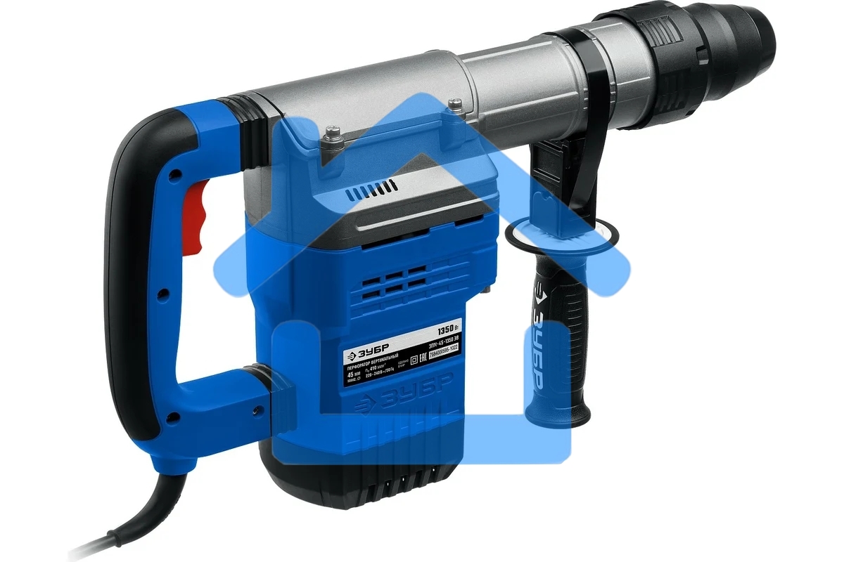 Перфоратор ЗУБР 1350 Вт, 45 мм, SDS Max, серия Профессионал
