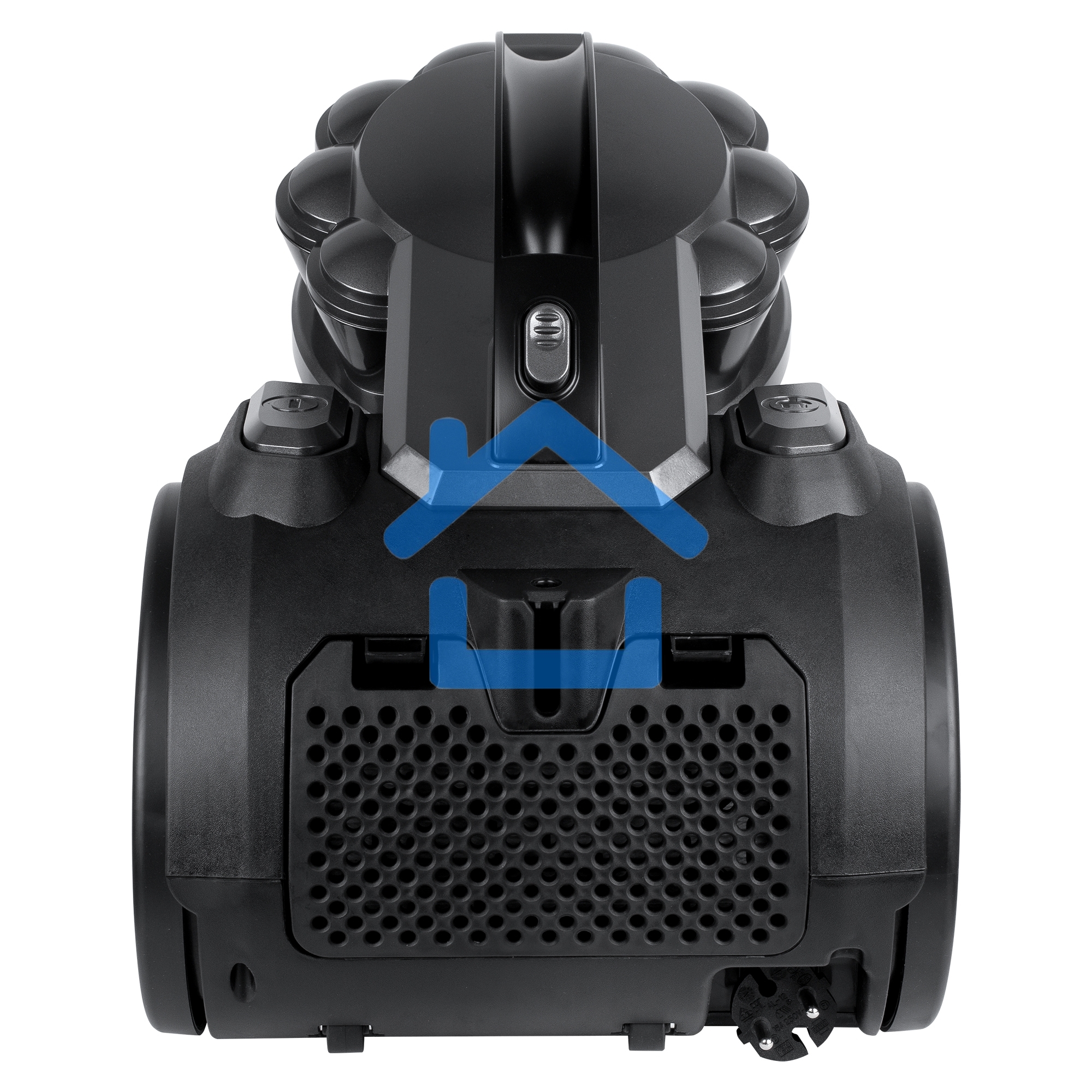 Пылесос BBK BV1505 серый/черный, 350/2000 Вт, уборка сухая, пылесборник контейнер 2 л