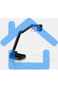 Документ-камера IQBoard [IQView E4521] 8 мегапикселей (разрешение 3840x2160), 10 digital zoom, интерфейсы: HDMI, VGA, USB 2.0, встроенное программное обеспечение без установки на ПК