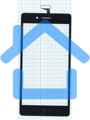 Сенсорное стекло (тачскрин) для OPPO Neo 7, черное