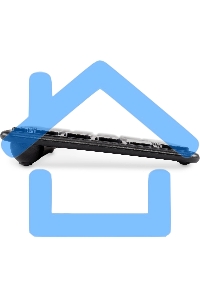 Клавиатура беспроводная Oklick K614W черный USB slim Multimedia Touch (1979327)