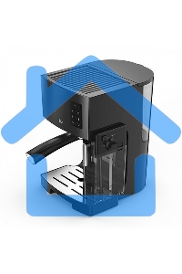 Кофеварка рожковая BQ CM9002 черный, исп. кофе - молотый, 1.4 л, 1450 Вт, 19 Бар.