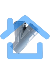 Тройник канализационный (полипропилен) 110x110/45град.