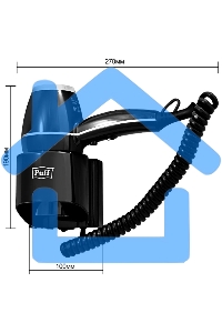 Фен Puff 1800Вl 1800Вт черный