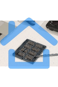 Набор прецизионных отверток Deli DL241057 (отвертка + 56 бит), сталь S2 + Cr-V