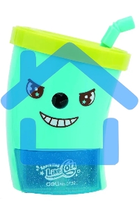 Точилка для карандашей механическая Deli E0732, 1 отверстие, пластик, ассорти