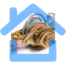 Лебедка ручная КВТ ЛР-15 1.5 т, 1.6 м