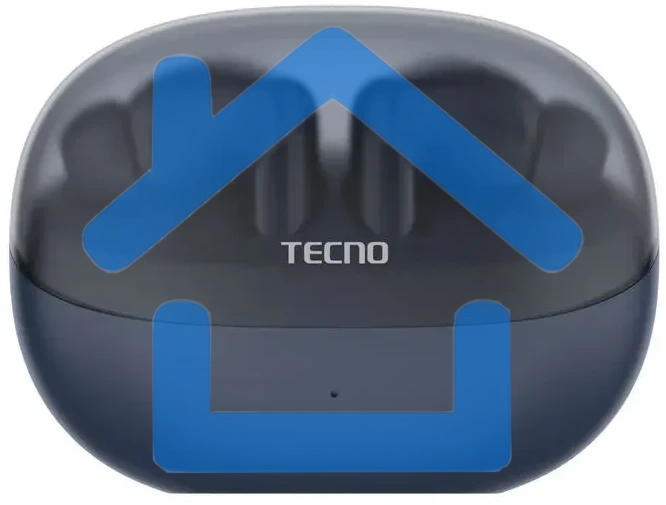 Наушники беспроводные TECNO Buds 4 BD04 Midnight Blue (BD04 Midnight Blue)