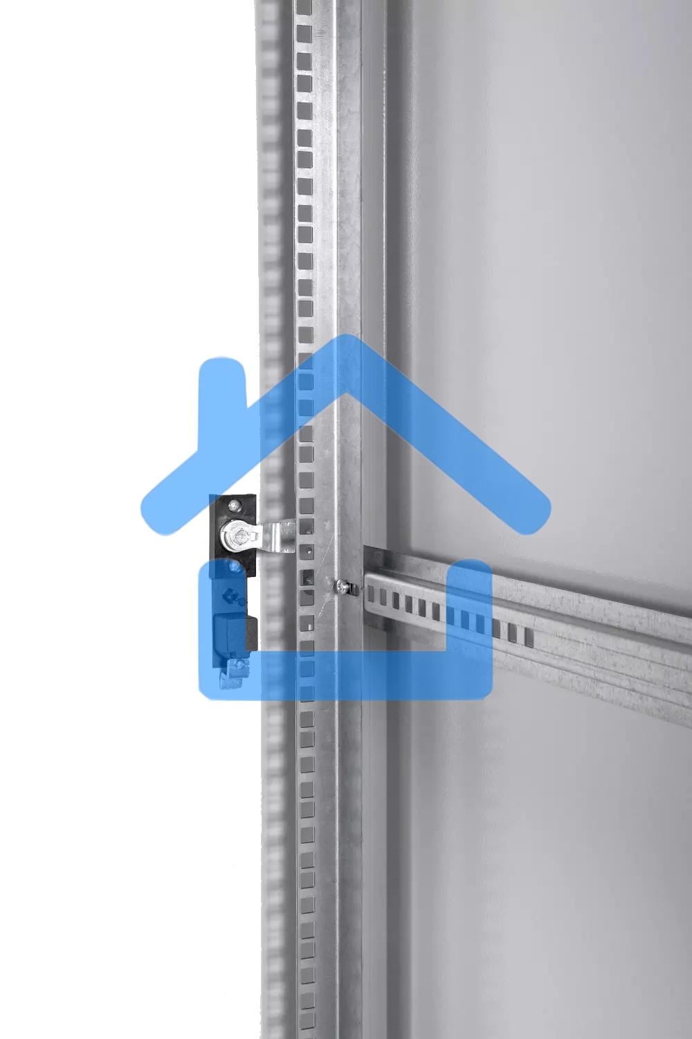 Шкаф телекоммуникационный напольный ЭКОНОМ 18U (600 × 800) дверь стекло, дверь металл