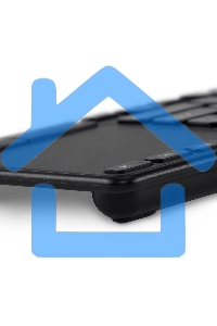 Клавиатура беспроводная Oklick K614W черный USB slim Multimedia Touch (1979327)