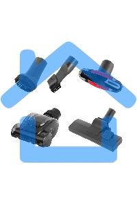 Пылесос Galaxy Line GL 6224 красный/черный, 300/2400 Вт, уборка сухая, пылесборник контейнер, 2 л