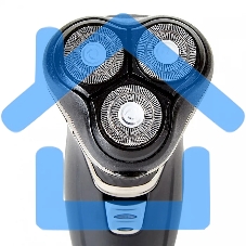 Электробритва для мужчин электрическая DELTA LUX DE-4000 черный