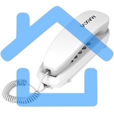 Телефон проводной Maxvi CS-01 белый