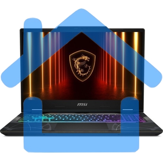 Ноутбук MSI Cyborg 15 B2RWFKG-025XRU черный Intel Core 5 210H/16Gb/SSD1Tb/RTX 5060 8Gb/15.6