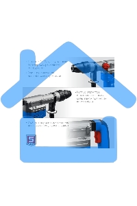 Перфоратор ЗУБР 1350 Вт, 45 мм, SDS Max, серия Профессионал