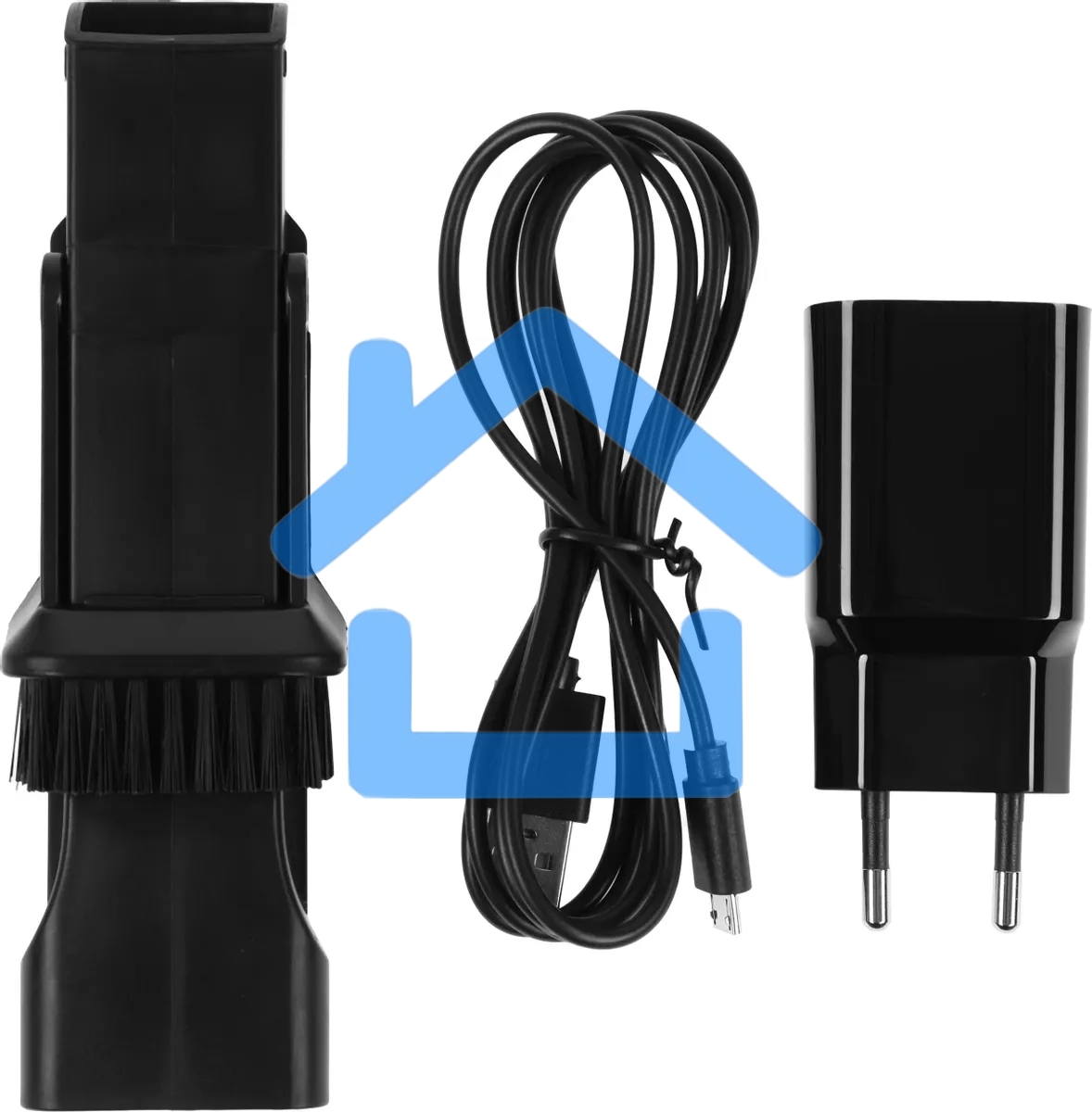 Пылесос ручной Karcher CVH 2 белый/черный, питание от аккумулятора, 70 Вт, уборка сухая, пылесборник 0.15 л, работа от АКБ max 10 мин.