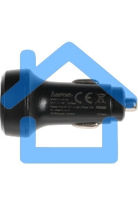 Автомобильное зарядное устройство Hama H-210569 1.67A+3A+2.22A PD универсальное черный