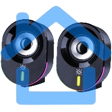 Акустическая 2.0 система Defender Solar 8 10Вт, BT/Light питание от USB