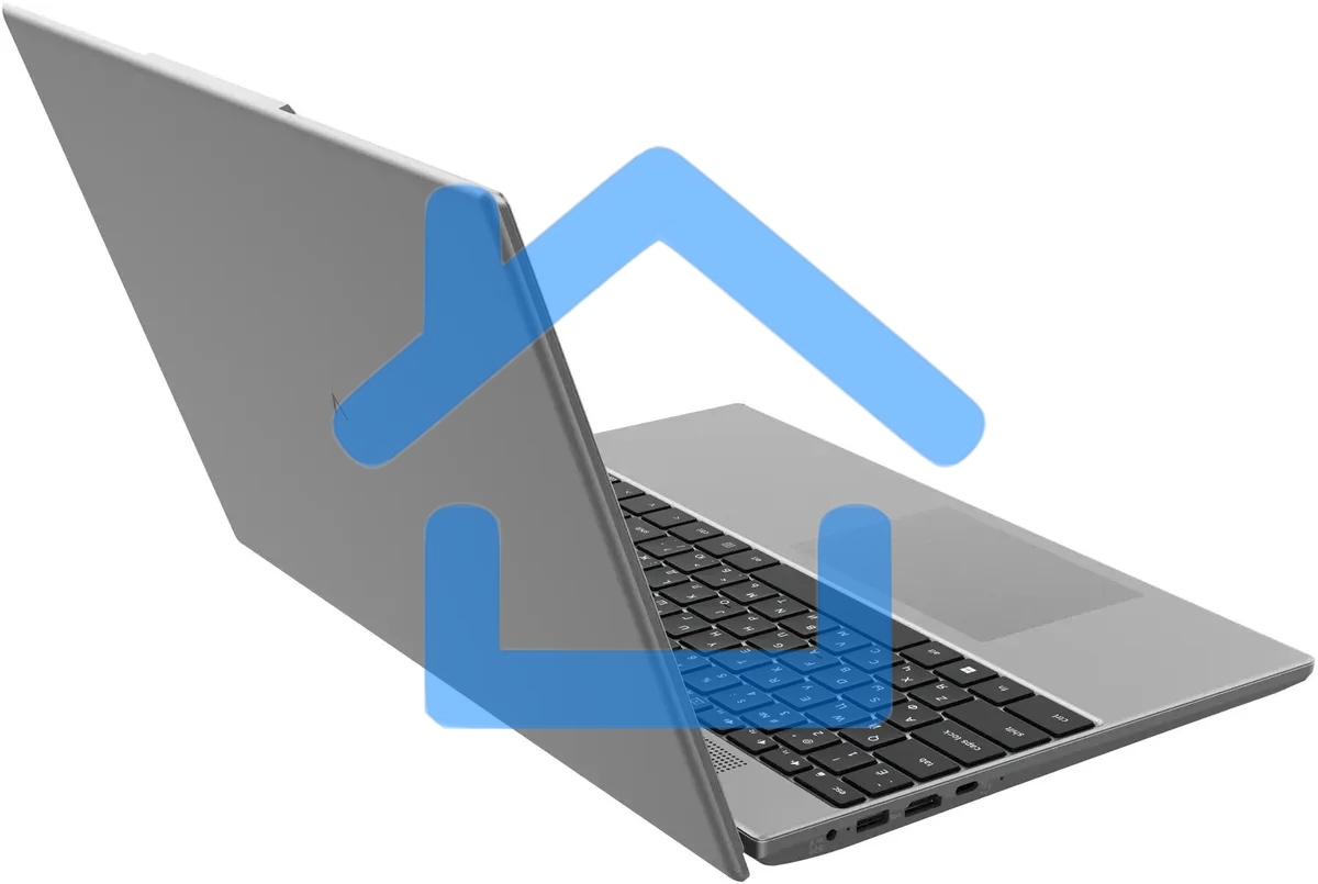 Ноутбук Digma Pro Breve серебристый DN15R5-ADXW09 Ryzen 5 7430U 16Gb SSD 512Gb AMD Radeon 15.6