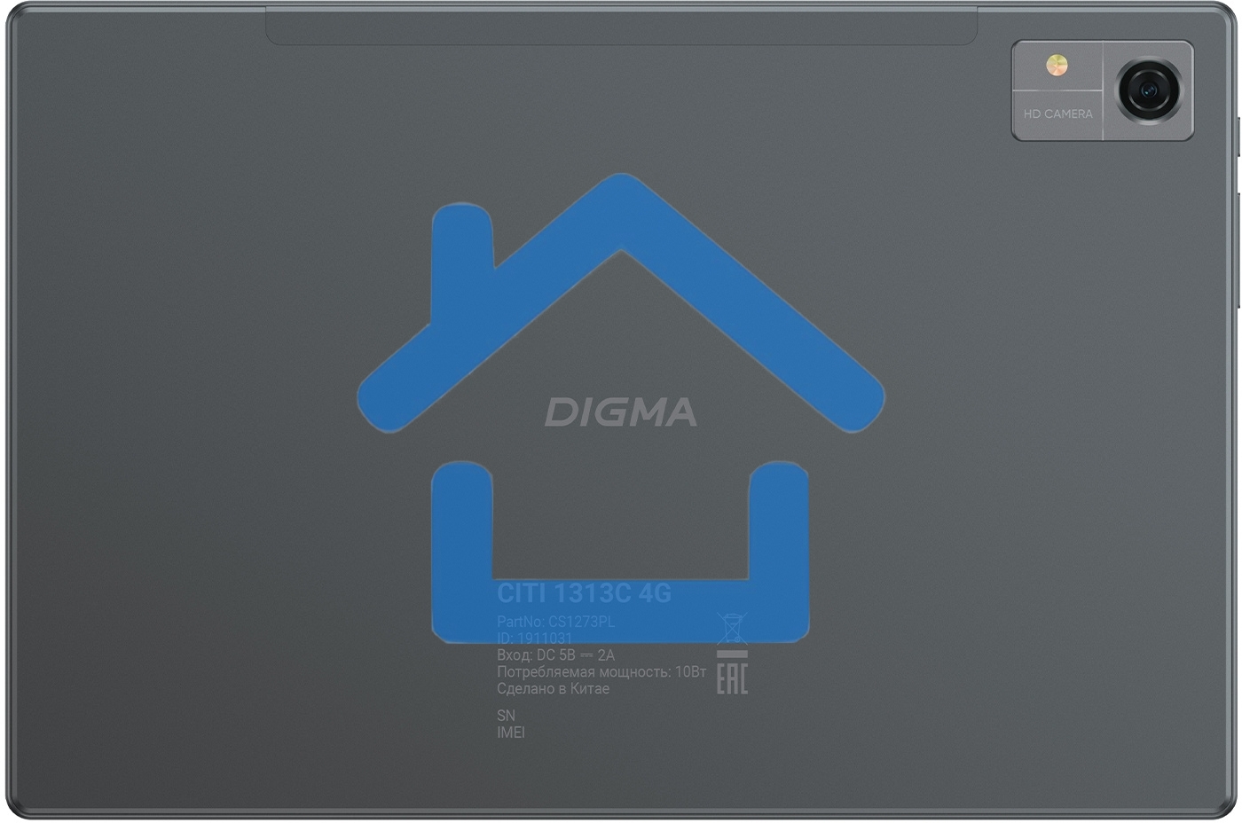 Планшет Digma Citi 1313C 4G SC9863A1 (1.6) 8C RAM3Gb ROM32Gb 10.1