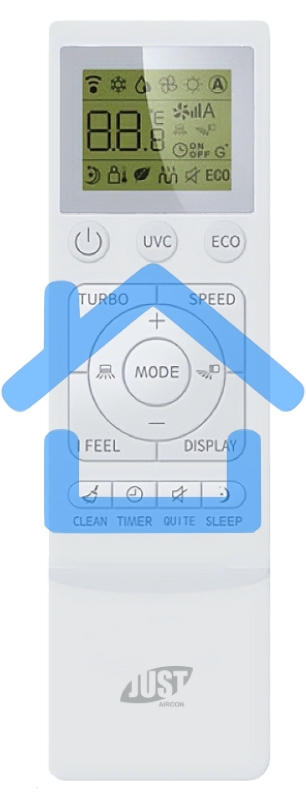 Настенная сплит-система Just Aircon Blanche JAE-12HPSA/MB