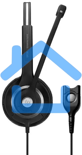 Наушники с микрофоном Epos Sennheiser SC 260 черный 2.9м накладные оголовье (1000515)