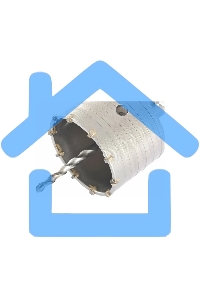 Коронка в сборе Matrix М22 x 80 мм, SDS PLUS