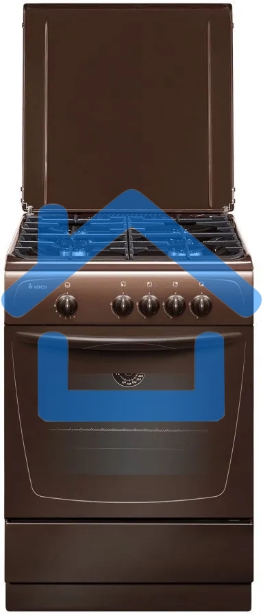 Плита газовая Gefest CG 60М C7 К83 коричневый, конфорок 4 шт, духовка 63 л, 60 см x 85 см x 60 см