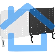 Органайзер Cactus CS-PEGb-LGYBK светло-серый/черный