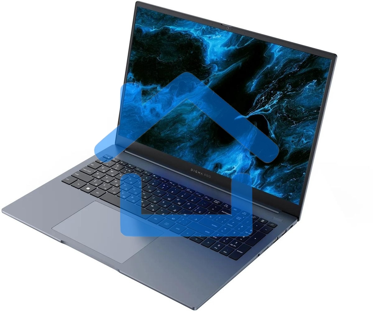 Ноутбук Digma Pro Pactos 16 темно-серый DN16P5-ADXW01 Core i5 1235U 16Gb SSD 512Gb Intel Iris Xe graphics 16