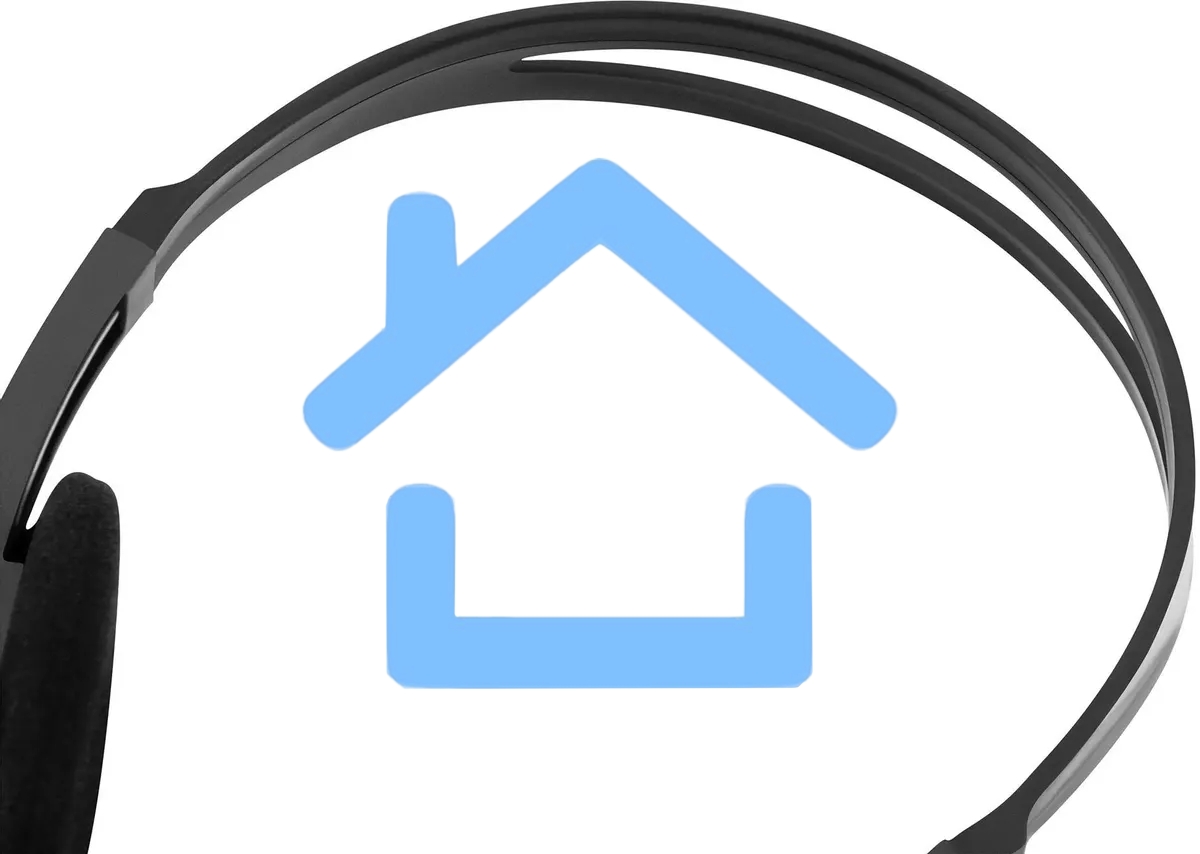 Наушники с микрофоном Оклик HS-M100 черный 1.8м накладные оголовье (1532004)