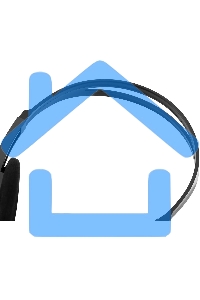 Наушники с микрофоном Оклик HS-M100 черный 1.8м накладные оголовье (1532004)