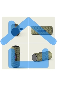 Умная колонка Yandex Стрит Алиса зеленый 30W 2.0 BT/Wi-Fi 10м 3300mAh (YNDX-00030GRN)