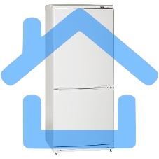 Холодильник Atlant ХМ-4008-022 белый двухкамерный 163/63л морозилка снизу