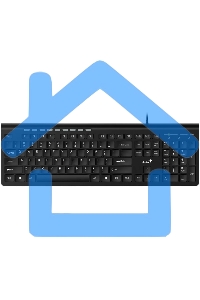 Клавиатура проводная Genius SlimStar 230II 31310048402, USB, черный