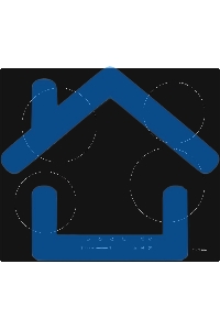 Электрическая варочная панель Darina 6P E323 B, Hi-Light, независимая, черный
