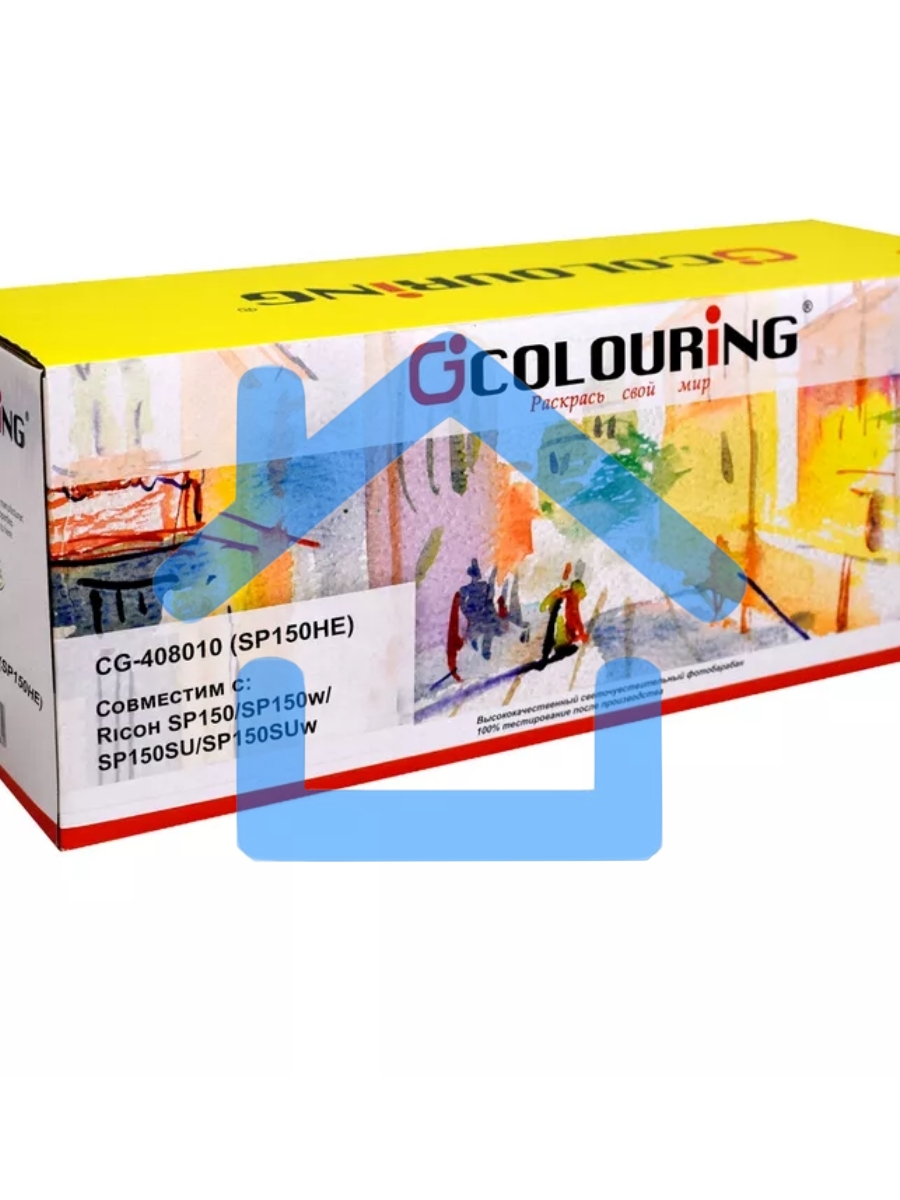Картридж Colouring CG-408010 (SP150HE) черный (1500 стр) для Ricoh SP150/SP150w/SP150SU/SP150SUw