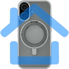 Чехол (клип-кейс) uBear для Apple iPhone 16 Clip 360 with MagSafe серый (CS438GR61RG-I24M)