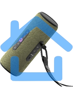 Умная колонка Yandex Стрит Алиса зеленый 30W 2.0 BT/Wi-Fi 10м 3300mAh (YNDX-00030GRN)