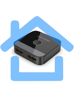 Переключатель - разветвитель Vention HDMI v2.0 4K двунаправленный 2x1/1x2