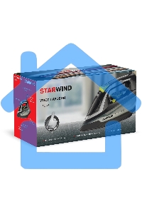 Утюг Starwind SIR2845 2800Вт черный/серебристый