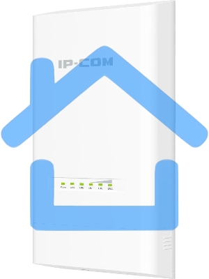 Наружная точка доступа IP-COM CPE12, 5 ГГц, до 867 Мбит/с, IP65, 1х12dbi, PoE, 2х1 Gbит/с, молниезащита 6000В