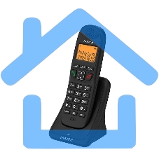 Радиотелефон Dect Maxvi AM-01 черный