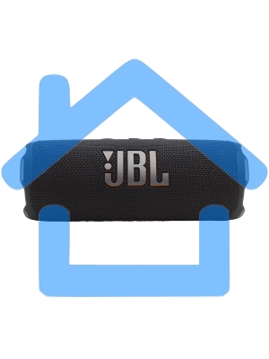 Колонка портативная JBL Flip 7 черный 25W 1.0 BT 4800mAh (JBLFLIP7BLK)