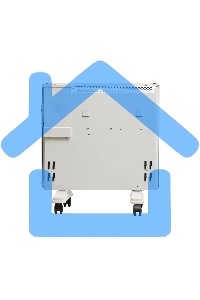 Конвектор Oasis EK-10 белый, 1000 Вт, 15 м2, термостат, дисплей