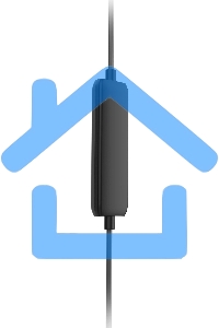 Наушники с микрофоном Acer OHW309 черный 1.6м накладные USB оголовье (ZL.HDSEE.004)