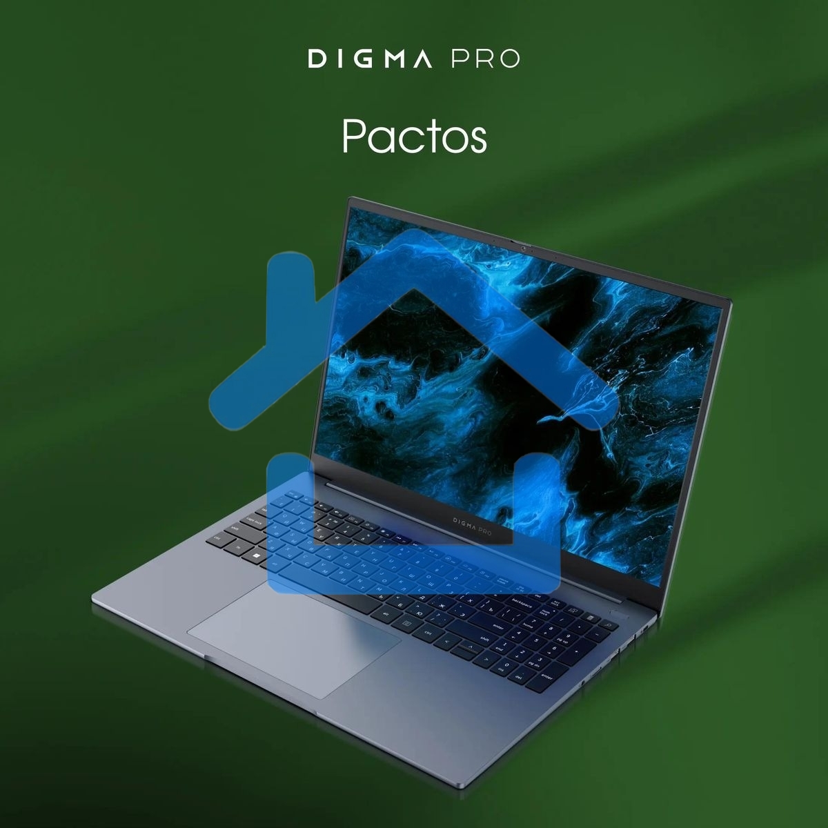 Ноутбук Digma Pro Pactos 16 темно-серый DN16P5-ADXW01 Core i5 1235U 16Gb SSD 512Gb Intel Iris Xe graphics 16