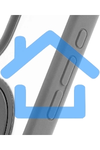 Чехол (клип-кейс) uBear для Apple iPhone 16 Clip 360 with MagSafe серый (CS438GR61RG-I24M)