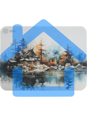 Коврик для мыши Cactus Forest 400x300x3мм (CS-MP-PRO19XL)