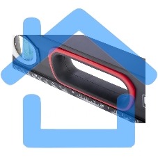 Уровень Matrix алюминиевый усиленный фрезерованный 3 глазка 2 компонентные рукоятки 1000мм